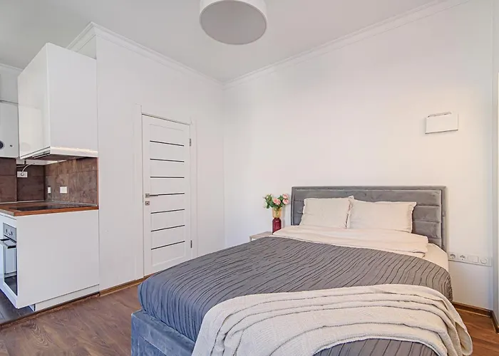 Welcoming Studio In Historic With Free Parking By Urban Rent Vilnius