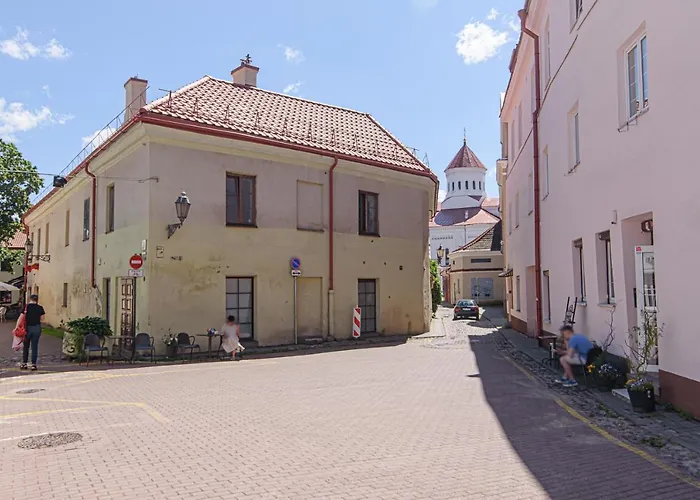 Welcoming Studio In Historic With Free Parking By Urban Rent * Вильнюс